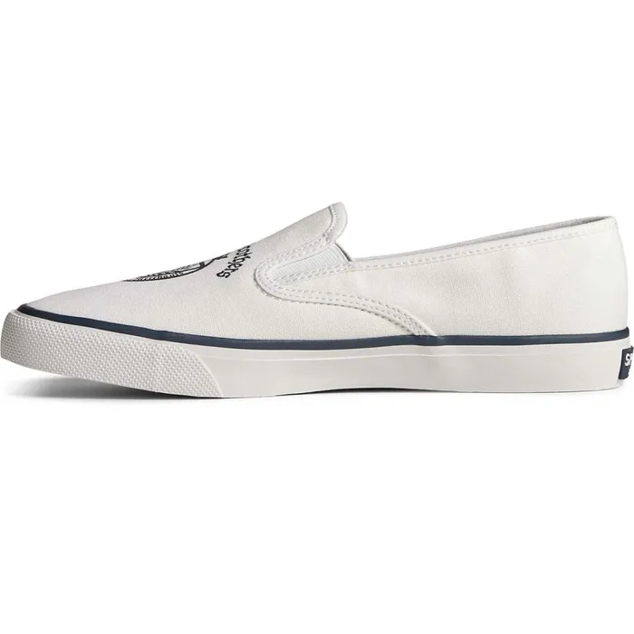 Sneakers Women Sperry Sperry X Brooks Brothers Slip On Sneaker White