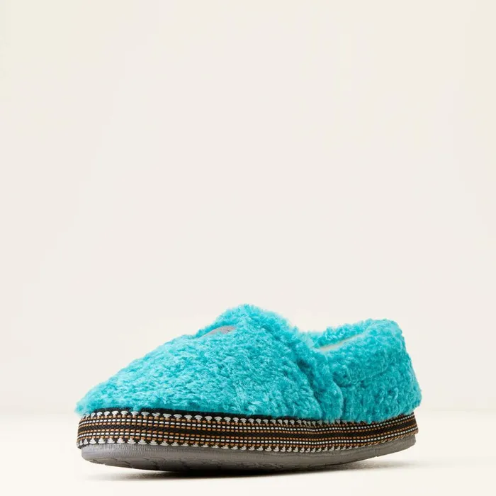 Snuggle Bright Turquoise Women Ariat Slippers