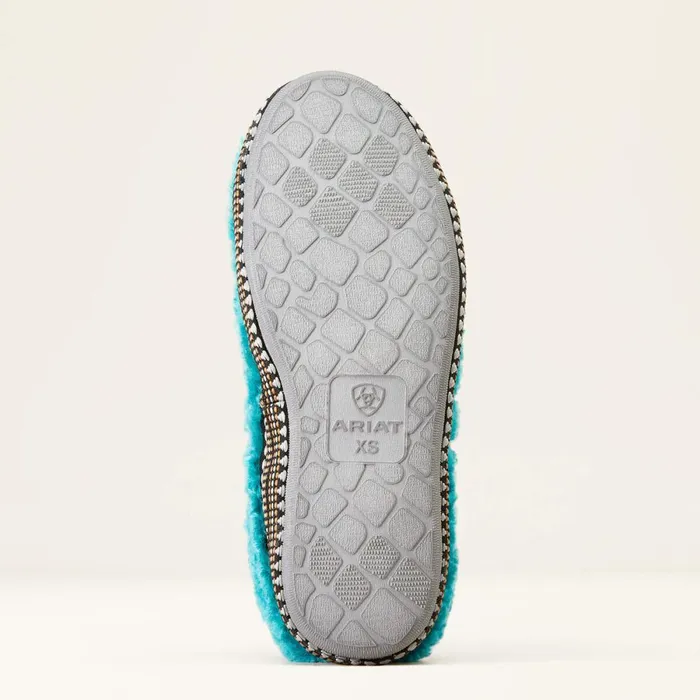 Snuggle Bright Turquoise Women Ariat Slippers