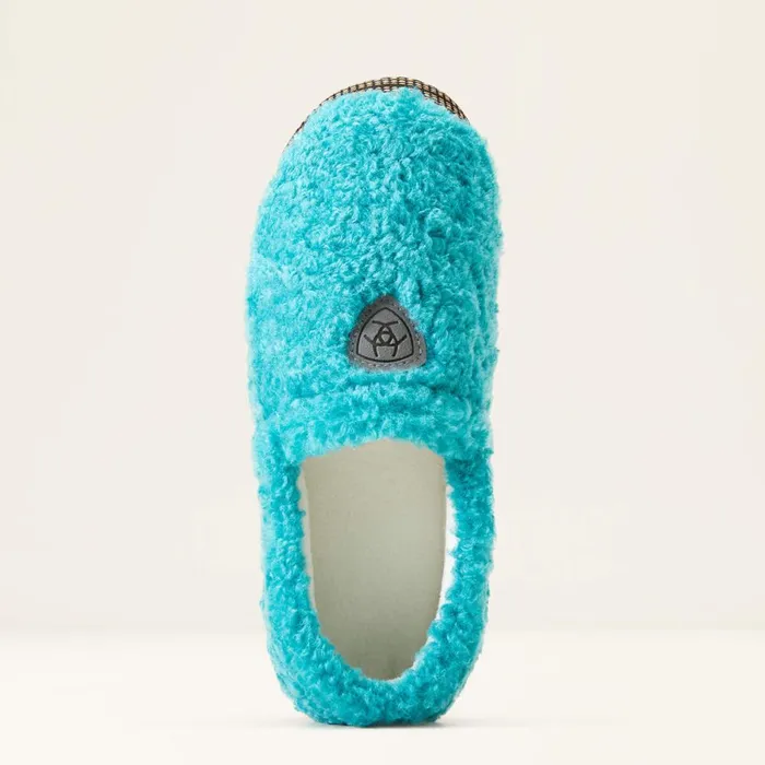Snuggle Bright Turquoise Women Ariat Slippers