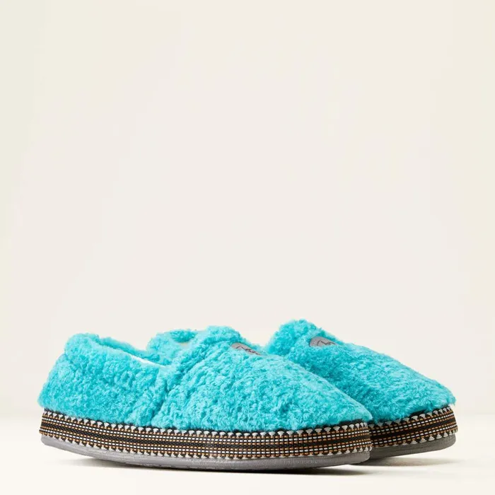 Snuggle Bright Turquoise Women Ariat Slippers