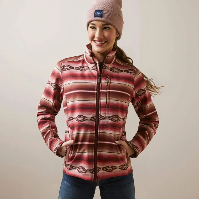 Softshell Jacket Blushing Serape Women Ariat Jackets and Vests