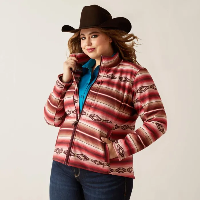 Softshell Jacket Blushing Serape Women Ariat Jackets and Vests Softshell Jacket Blushing Serape Women Ariat Jackets and Vests