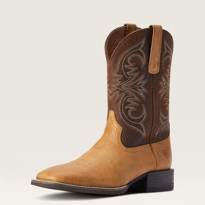Sport Pardner Western Boot Matte Tan Buck Men Ariat Western Boots