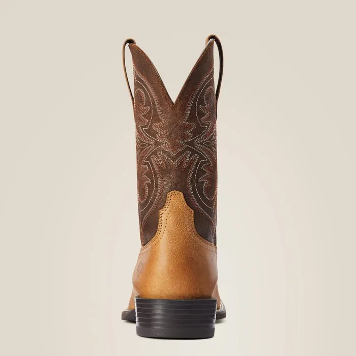 Sport Pardner Western Boot Matte Tan Buck Men Ariat Western Boots Sport Pardner Western Boot Matte Tan Buck Men Ariat Western Boots