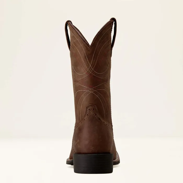 Sport Wide Square Toe Cowboy Boot Distressed Brown Men Ariat Western Boots Sport Wide Square Toe Cowboy Boot Distressed Brown Men Ariat Western Boots
