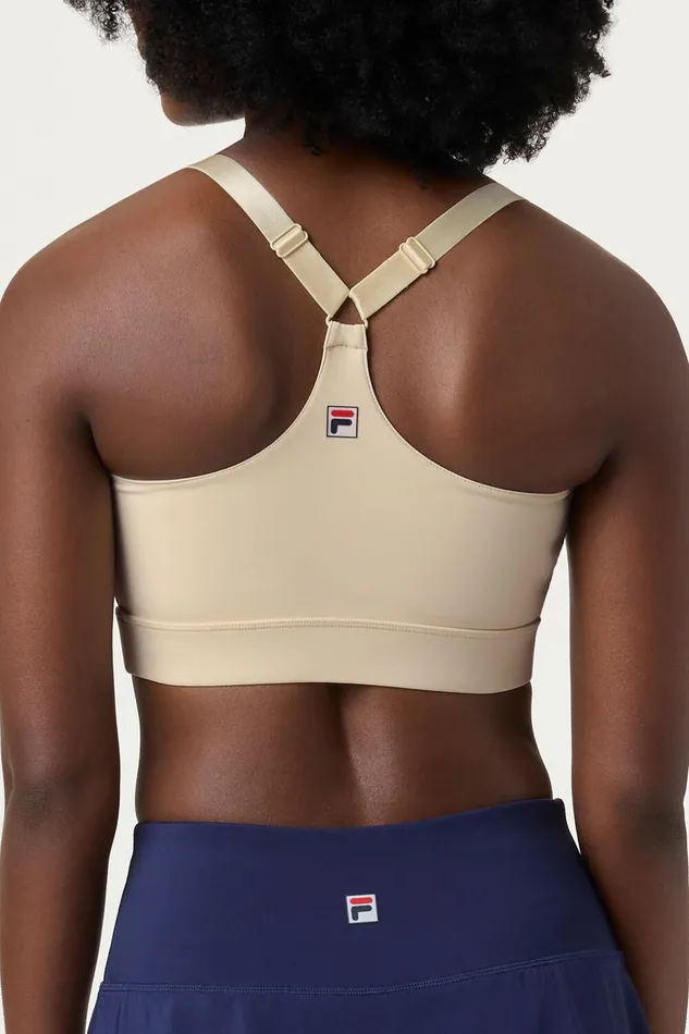 Sports Bras Women Fila Medium Support Bra With Adjustable Straps 926 Angora