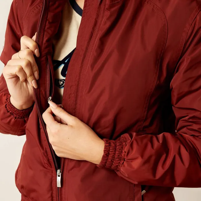 Stable Insulated Jacket Fired Brick Women Ariat Jackets and Vests