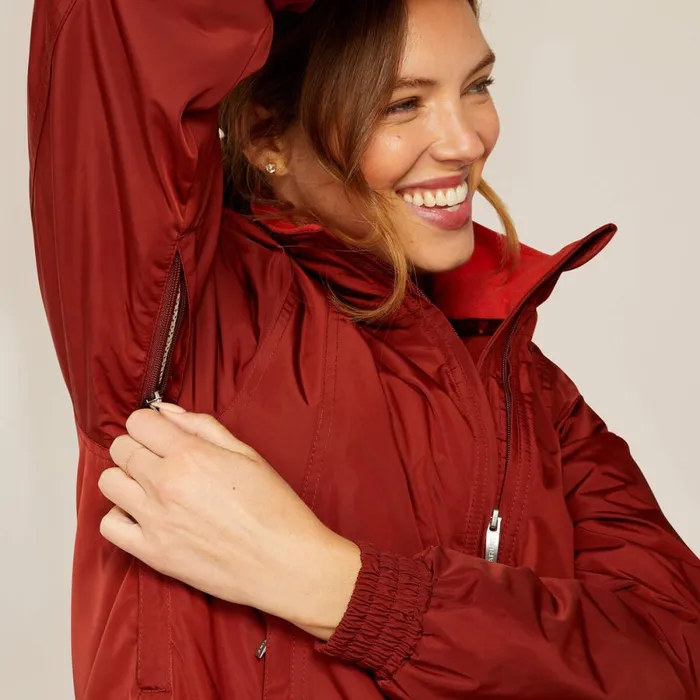 Stable Insulated Jacket Fired Brick Women Ariat Jackets and Vests