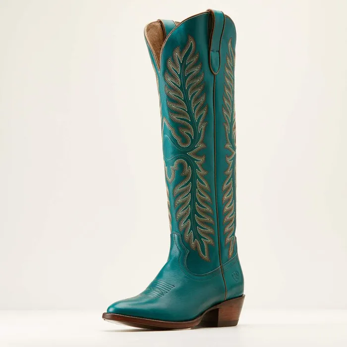 Sterling Margot StretchFit Western Boot Empress Teal Women Ariat Western Boots