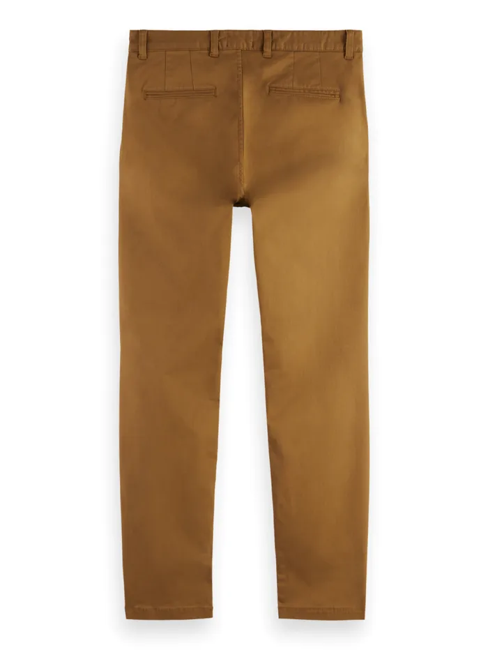 STUART STRETCH COTTON TWILL CHINO Cypress Green Men Scotch and Soda Pants