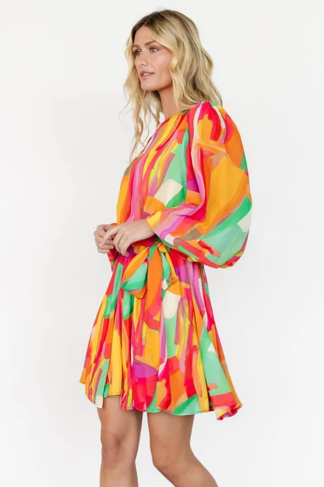 Tavana Short Dress Multi Print Women Baltic Born Short Dresses