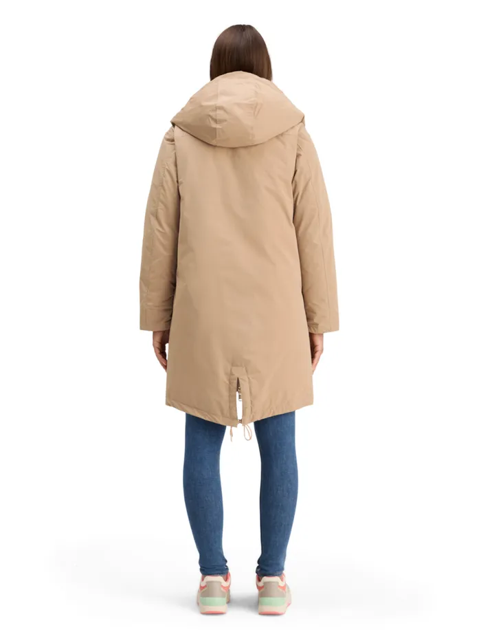 TECHNICAL PARKA Evening Black Women Scotch and Soda Jackets and Coats