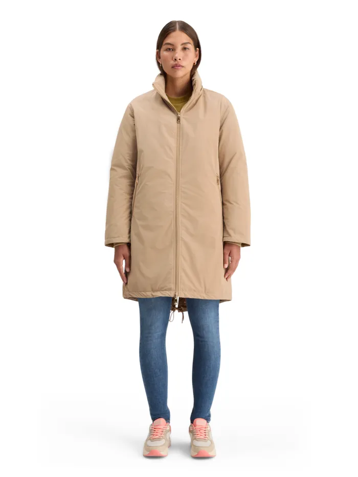 TECHNICAL PARKA Evening Black Women Scotch and Soda Jackets and Coats