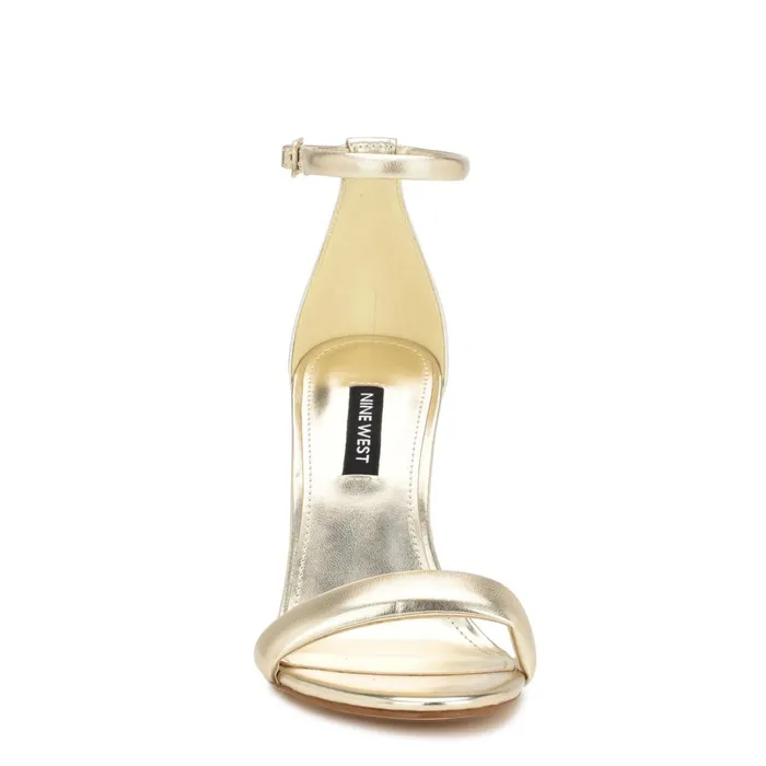 Teeya Ankle Strap Sandals Platino Women Nine West Dress Teeya Ankle Strap Sandals Platino Women Nine West Dress