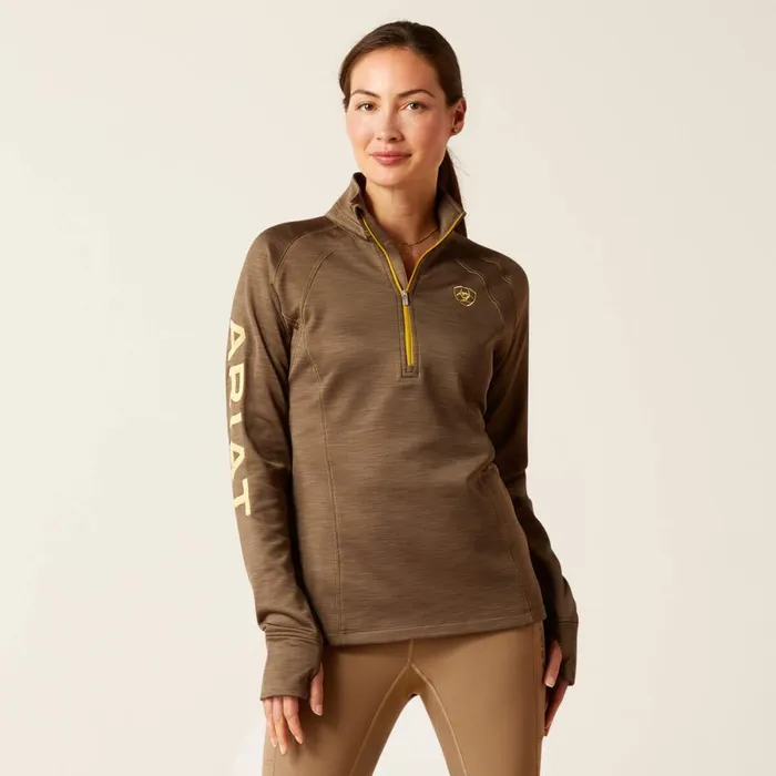 Tek Team 12 Zip Sweatshirt Canteen Women Ariat Sweatshirts and Hoodies