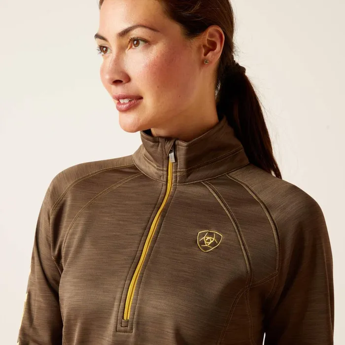 Tek Team 12 Zip Sweatshirt Canteen Women Ariat Sweatshirts and Hoodies