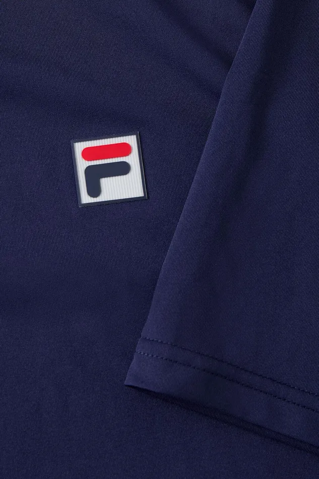 Tennis Men Fila Short Sleeve Crewneck 412 Fila Navy Tennis Men Fila Short Sleeve Crewneck 412 Fila Navy