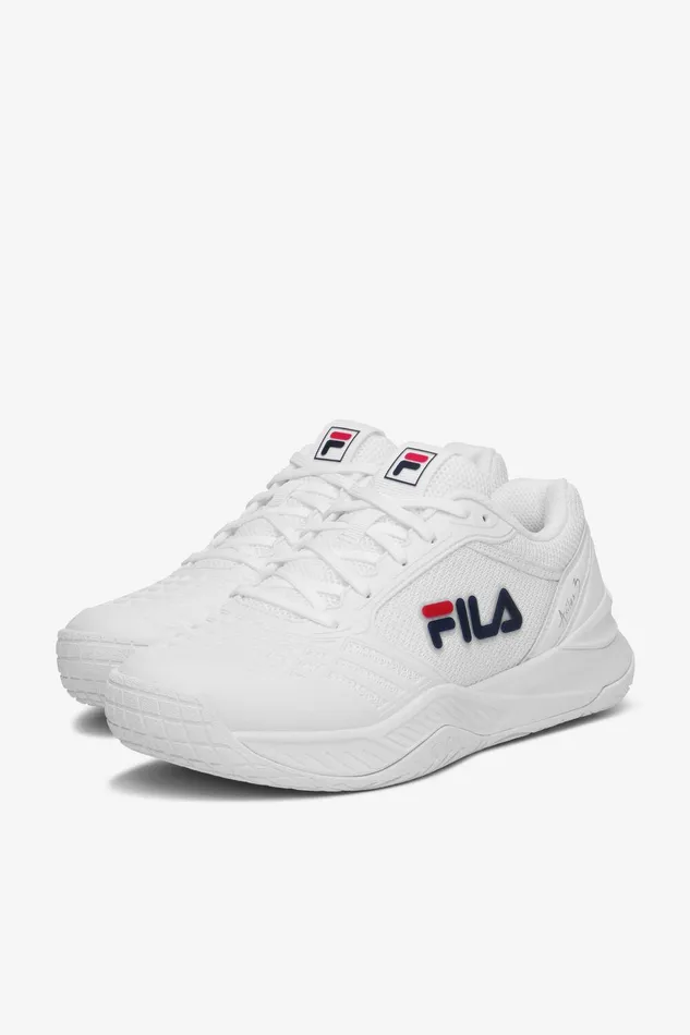 Tennis Women Fila Axilus 3 125 White Fila Navy Fila Red