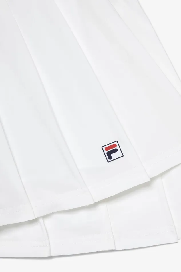 Tennis Women Fila Tennis Essentials Woven Pleated Skort 100 White