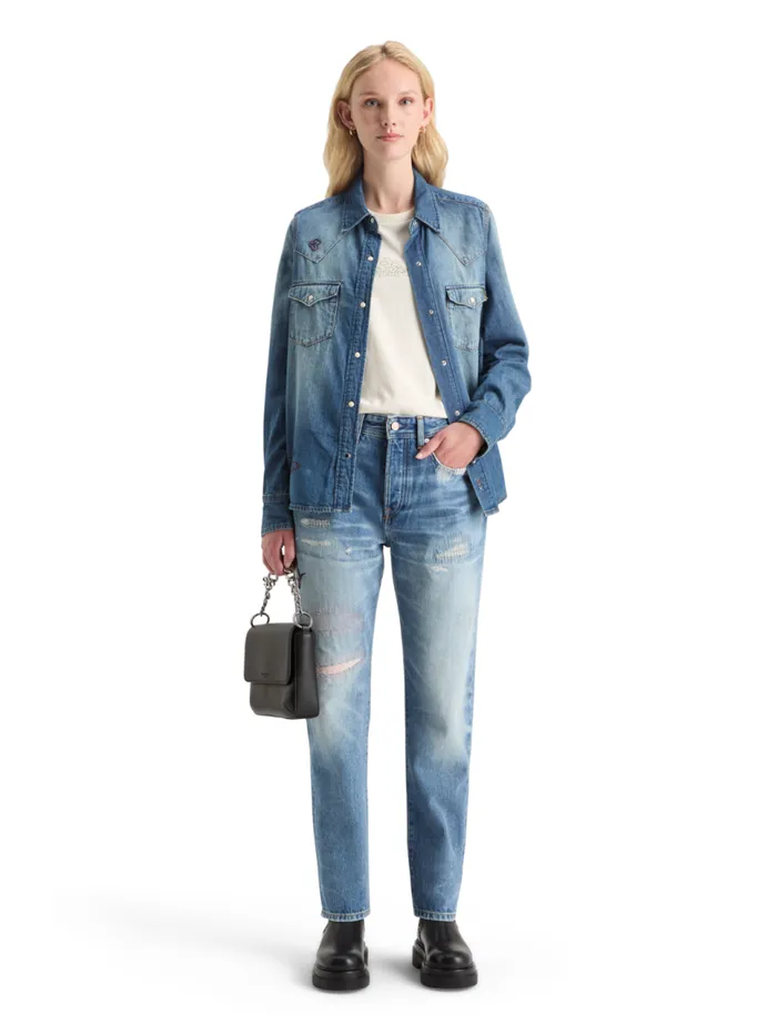 THE BUZZ SLIM BOYFRIEND JEANS PLAYLIST Playlist Women Scotch and Soda Jeans