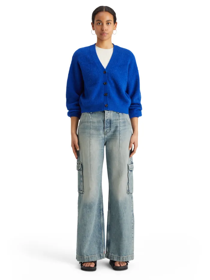 The Deep Low Rise Loose Cargo Jeans rolling Road Rolling Road Women Scotch and Soda Jeans