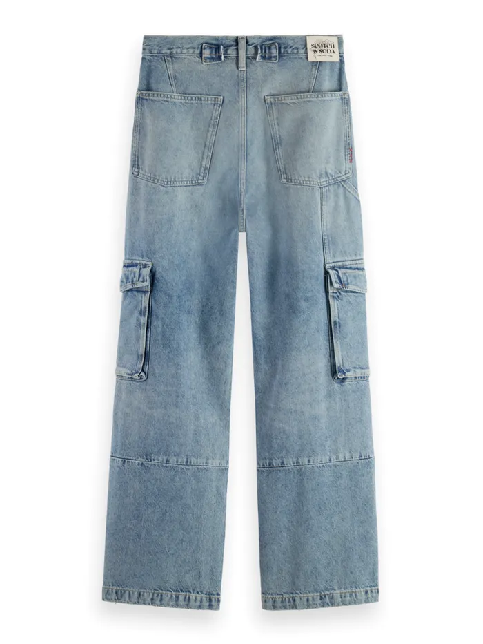 The Deep Low Rise Loose Cargo Jeans rolling Road Rolling Road Women Scotch and Soda Jeans The Deep Low Rise Loose Cargo Jeans rolling Road Rolling Road Women Scotch and Soda Jeans