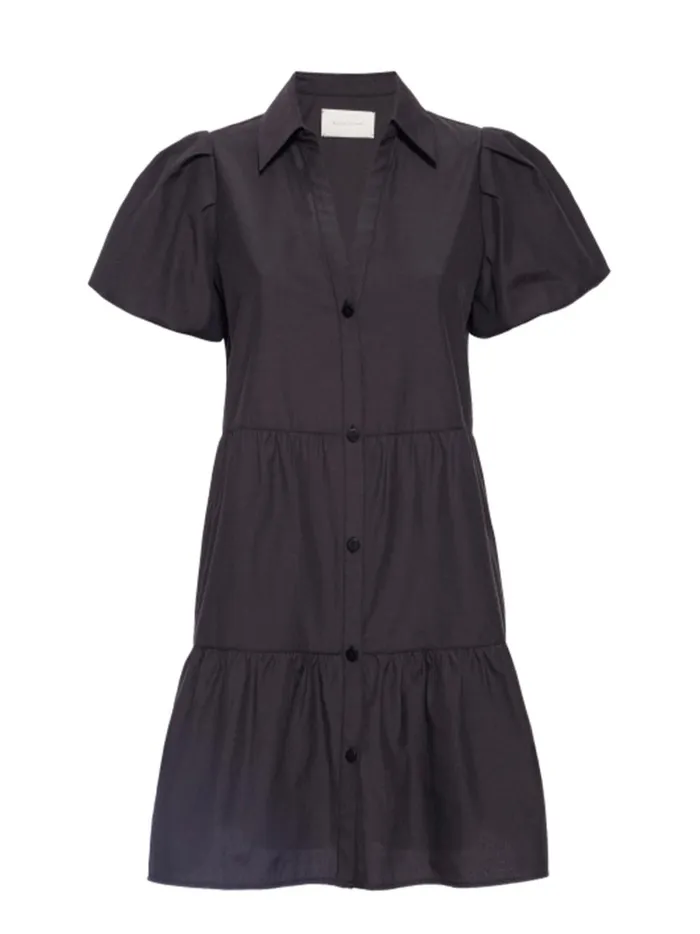 The Havana Mini Dress Washed Black Women Brochu Walker Dresses