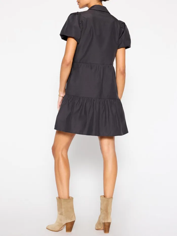 The Havana Mini Dress Washed Black Women Brochu Walker Dresses