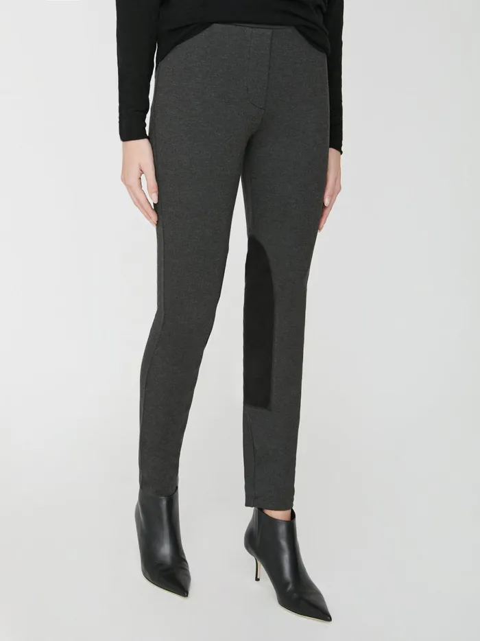 The Remington Riding Pant Dark Charcoal Melange Combo Women Brochu Walker Bottoms
