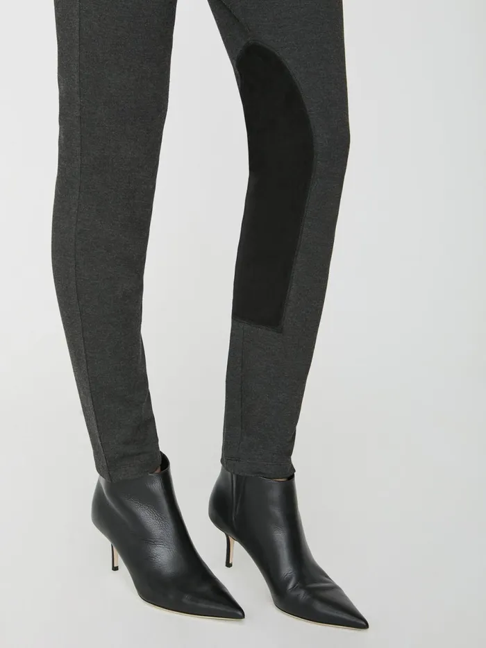 The Remington Riding Pant Dark Charcoal Melange Combo Women Brochu Walker Bottoms
