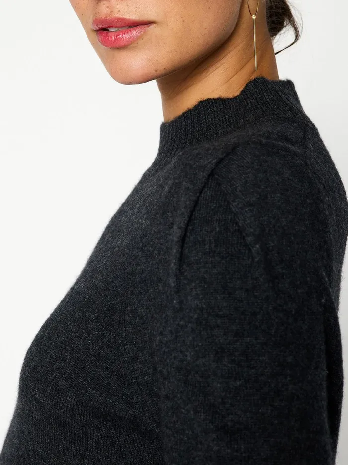 The Stella Looker Dk Charcoal W White Women Brochu Walker Looker Sweaters