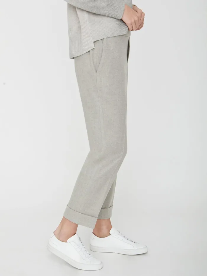 The Westport Brushed Pant Whisper Melange Women Brochu Walker Bottoms