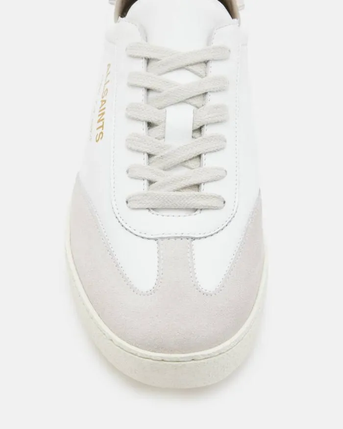 Thelma Leather Low Top Sneakers White Women AllSaints Shoes and Boots