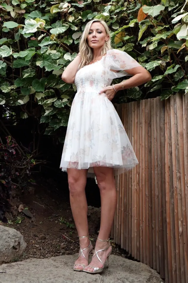Tivoli Tulle Short Dress White Multi Women Baltic Born Short Dresses Tivoli Tulle Short Dress White Multi Women Baltic Born Short Dresses