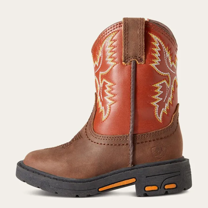 Toddler Lil039 Stompers Chandler WorkHog Brown Kids Ariat Toddler Footwear Toddler Lil039 Stompers Chandler WorkHog Brown Kids Ariat Toddler Footwear