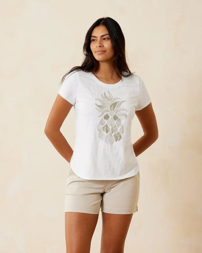 Tommy Bahama Ashby Isles Ombr Stripe 34Sleeve TShirt Tea Leaf Women Tops and Shirts Tommy Bahama Ashby Isles Ombr Stripe 34Sleeve TShirt Tea Leaf Women Tops and Shirts