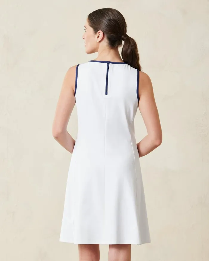 Tommy Bahama Aubrey Fit And Flare IslandZone Dress White Women Dresses Tommy Bahama Aubrey Fit And Flare IslandZone Dress White Women Dresses