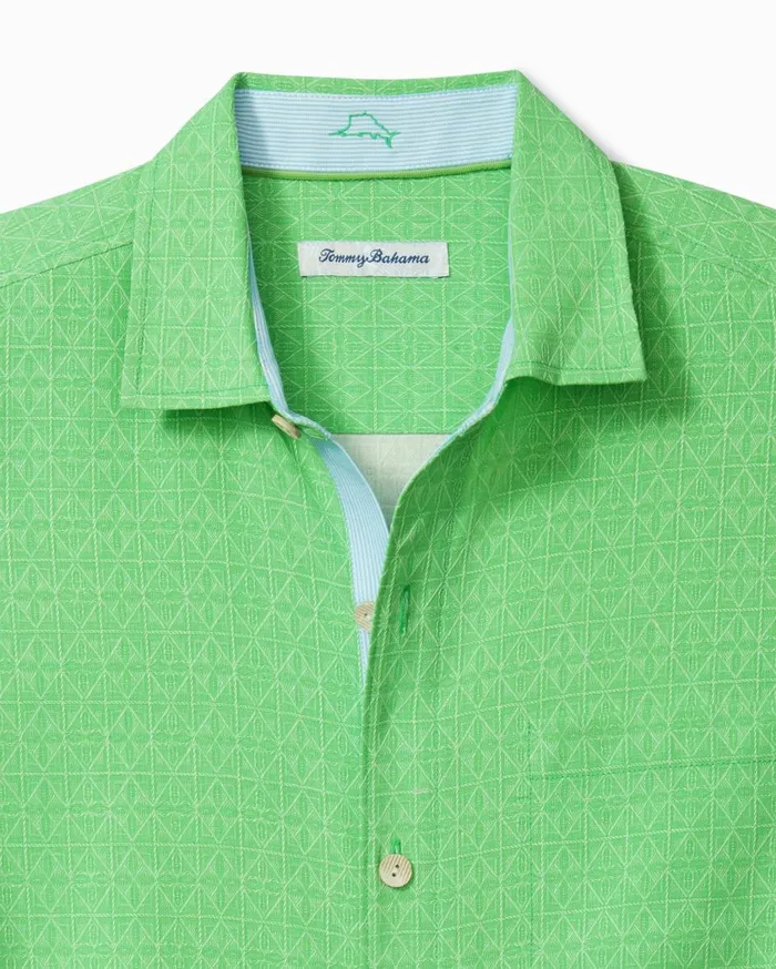 Tommy Bahama Big and Tall Bahama Coast Ace Oasis IslandZone Polo Bering Blue Big and Tall Shirts Tommy Bahama Big and Tall Bahama Coast Ace Oasis IslandZone Polo Bering Blue Big and Tall Shirts