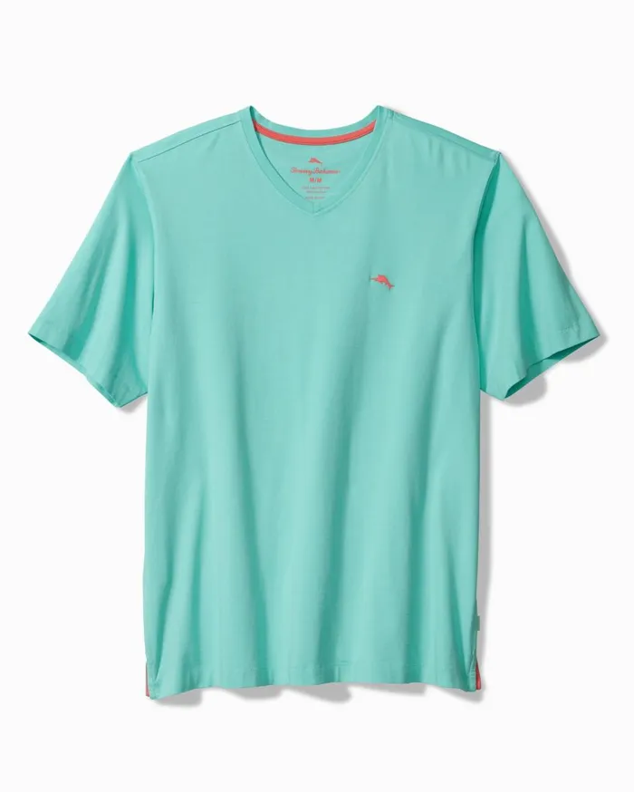 Tommy Bahama Big and Tall Bali Skyline TShirt Ultimate Gray Big and Tall TShirts