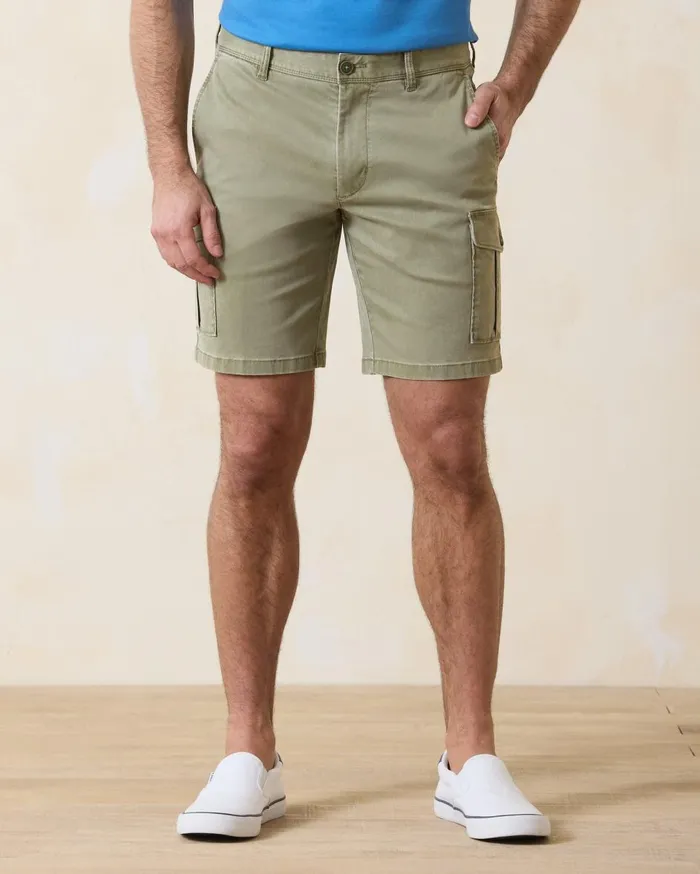 Tommy Bahama Big and Tall Chip Shot EWaist IslandZone Shorts Dockside Blue Big and Tall Shorts
