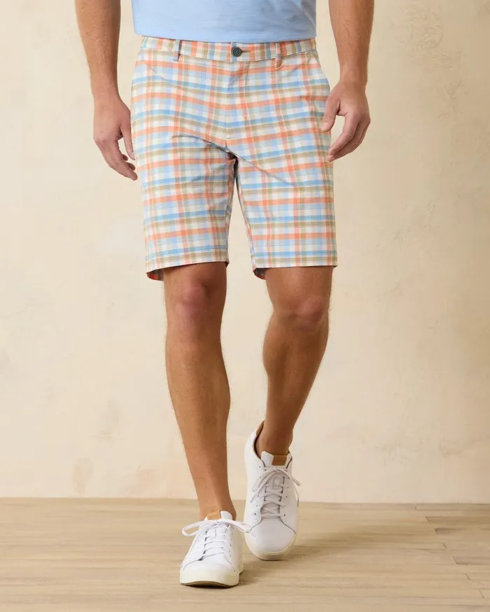 Tommy Bahama Big and Tall Chip Shot IslandZone Shorts Stone Khaki Big and Tall Shorts