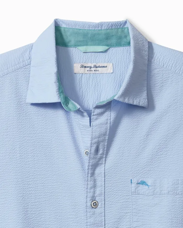 Tommy Bahama Big and Tall Nova Wave Solid LongSleeve Shirt Blue Muscari Big and Tall Shirts Tommy Bahama Big and Tall Nova Wave Solid LongSleeve Shirt Blue Muscari Big and Tall Shirts