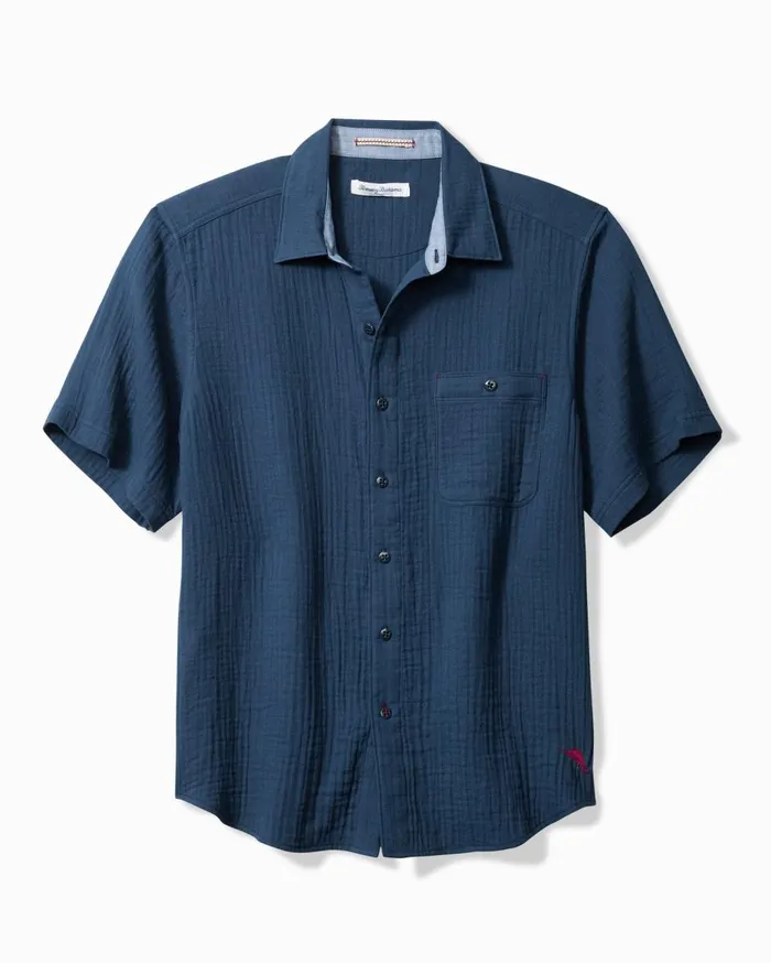 Tommy Bahama Big and Tall Poolside Terry Chaser Knit Camp Chambray Blue Big and Tall Shirts Tommy Bahama Big and Tall Poolside Terry Chaser Knit Camp Chambray Blue Big and Tall Shirts