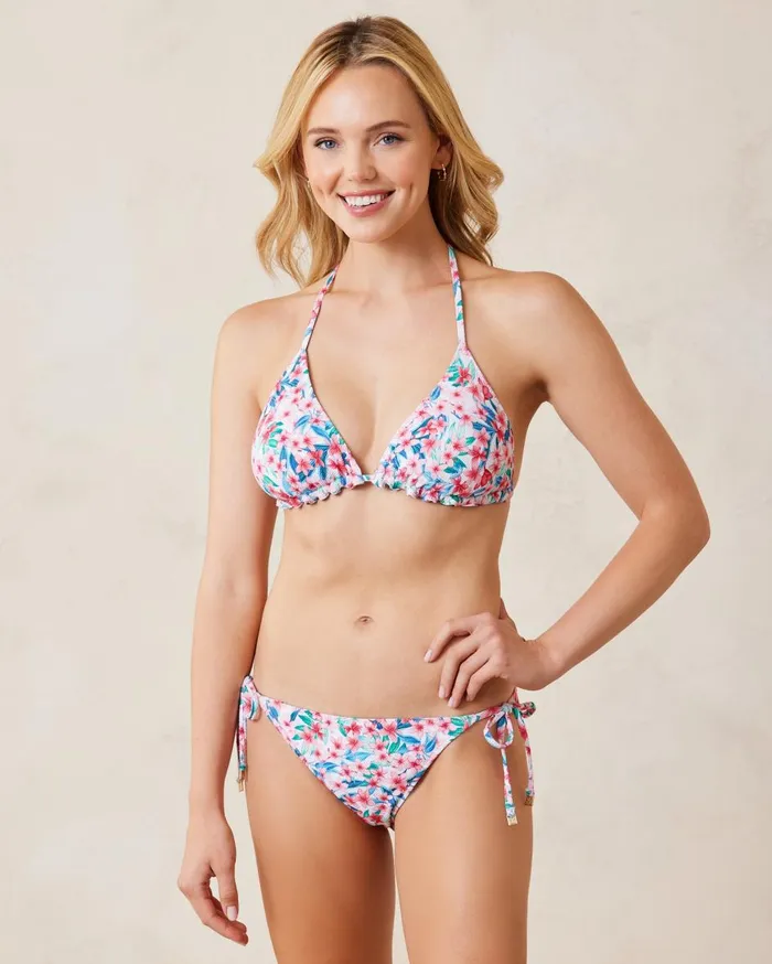 Tommy Bahama Island Cays Flora Reversible Triangle Bikini Top Mare Navy Rev Women Bikini Tops Tommy Bahama Island Cays Flora Reversible Triangle Bikini Top Mare Navy Rev Women Bikini Tops