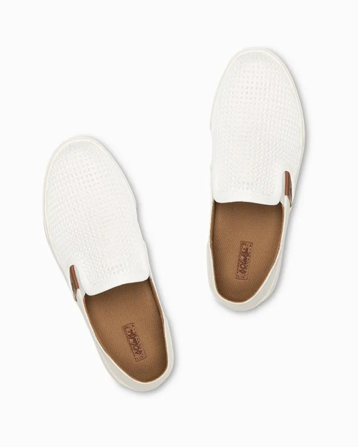 Tommy Bahama OluKai Pehuea SlipOn Shoes Bright White Women Shoes and Sandals