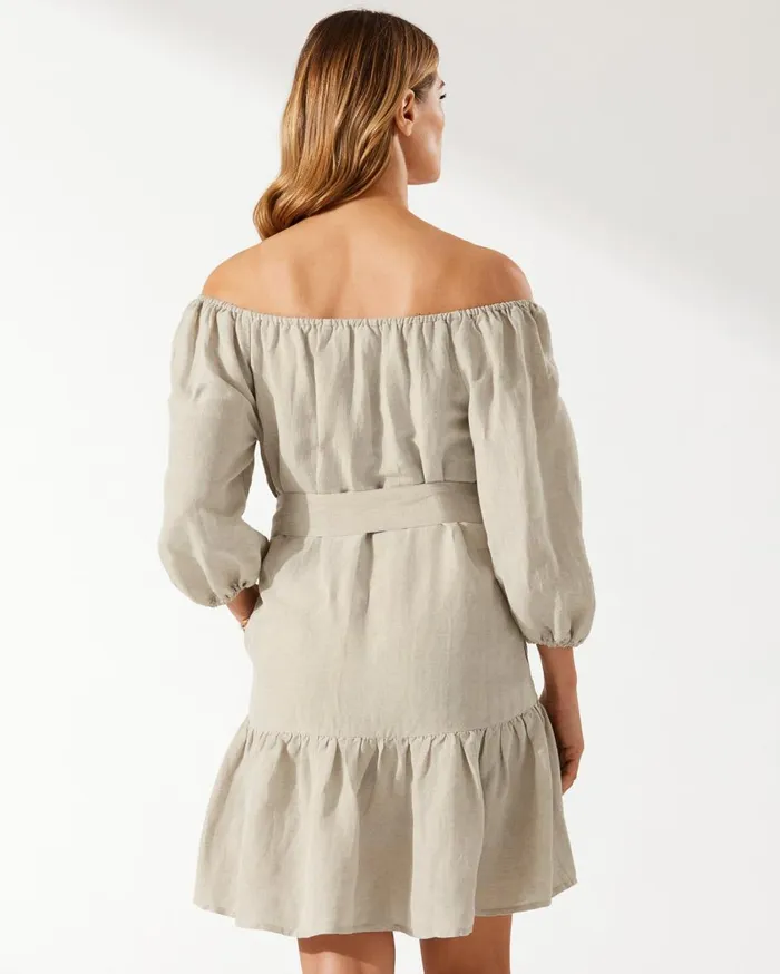 Tommy Bahama St Lucia Coverup Dress Twill Women Dresses