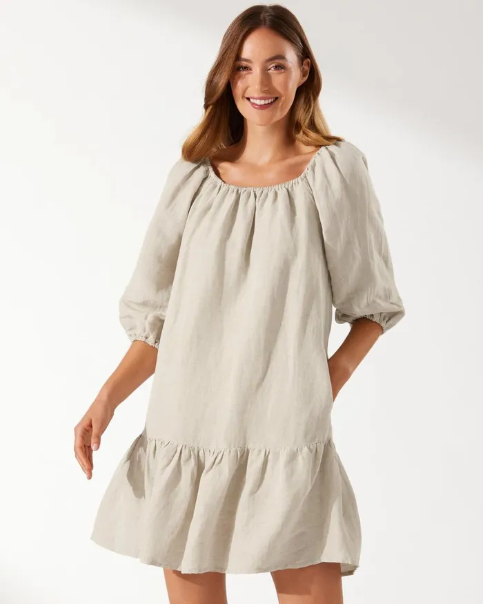 Tommy Bahama St Lucia Coverup Dress Twill Women Dresses