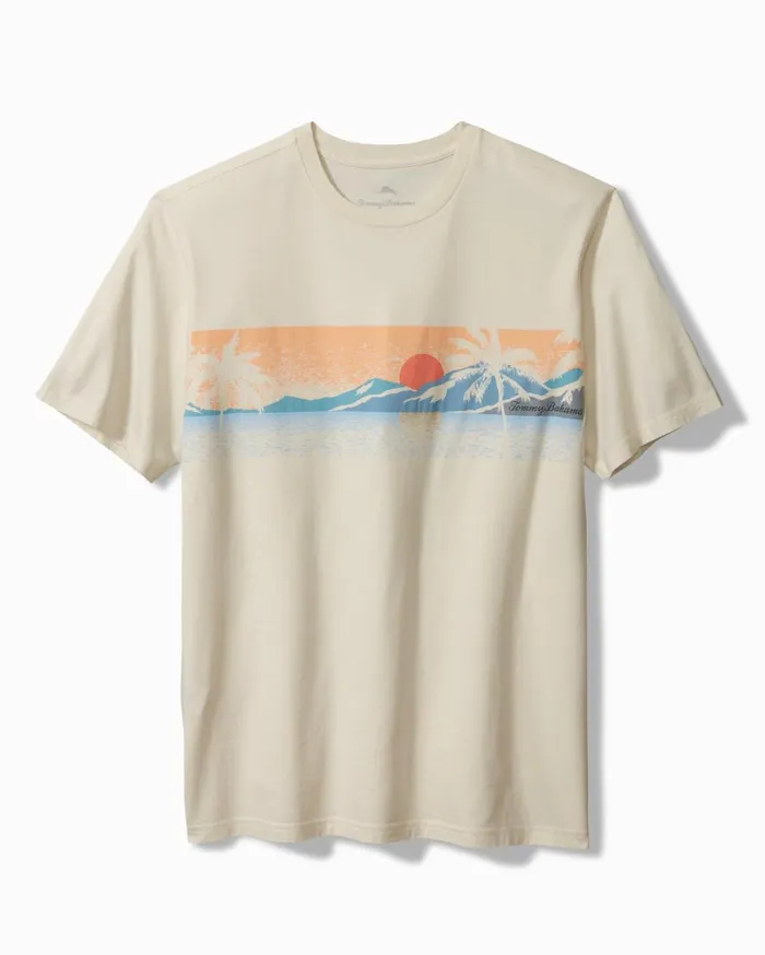 Tommy Bahama Sunset Hour Graphic TShirt Vanilla Ice Men TShirts
