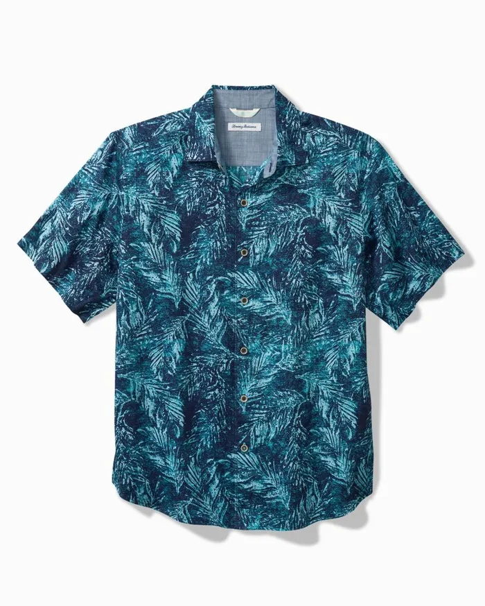 Tommy Bahama Tortola Le Coco Fronds ShortSleeve Shirt Coastline Men Shirts